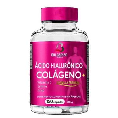 Imagem de 5x Ácido Hialurônico + Colágeno + Vit C Zinco Selênio 150 Caps - Bulga