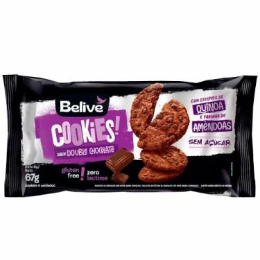 Imagem de Cookies Double Chocolate Com Crispies de Quinoa Belive 67g