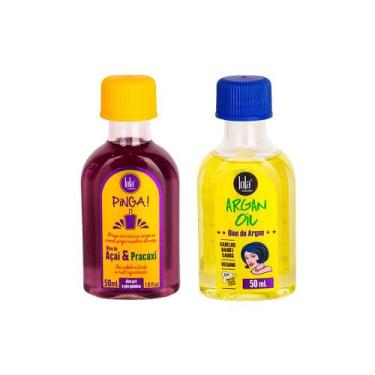 Imagem de Kit Lola From Rio - Leave-In Argan Oil 50ml + Óleo Pinga! Açai & Praca