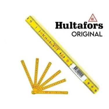 Imagem de Metro Importado Sueco Hultafors 2m Fibra Vidro Alta Precisão