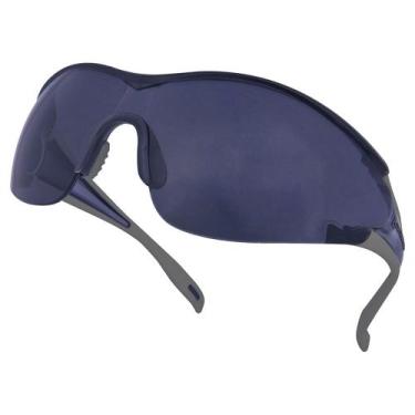 Imagem de Óculos de Proteção Preto / Fume Deltaplus EPI, Preto