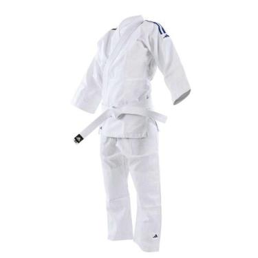 Imagem de Kimono Infantil Judo Jiu-Jitsu adidas Evolution J200E NL Branco, 130
