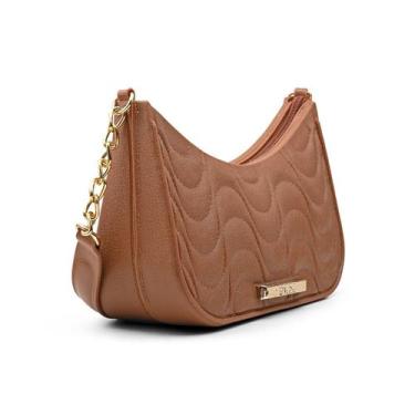 Imagem de Bolsa Feminina Guará De Ombro Formato Lua Lançamento, 0100caramelo