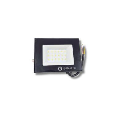 Imagem de Refletor Led 30W 3000K Slim IP66 Embu Led