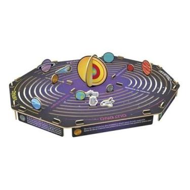 Imagem de Sistema Solar Playset Steam 61 Peças Madeira Reflorestada - Xalingo