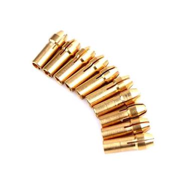 Imagem de Kit 10 Pinças Para Micro Retífica Tipo Dremel - PIATC