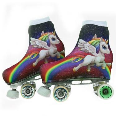 Imagem de Polaina Cobre Patins Coleção Unicórnio Estampa 1 - PATINASHOW, PP