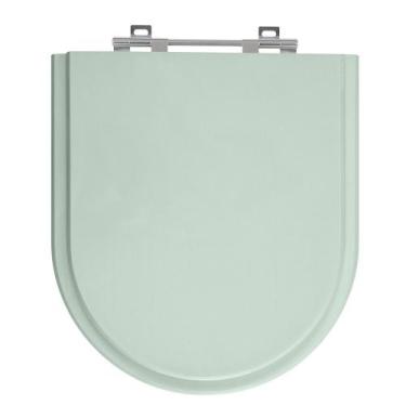 Imagem de Assento Sanitário Smart Verde Água Marinha Tampa para Vaso Celite em M