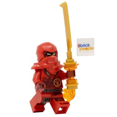 Imagem de Lego Ninjago Dragons Rising: Kai Minfigure with Fire Blade