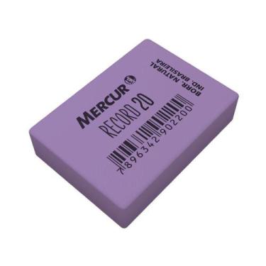 Imagem de Borracha Record 20 Color Roxa - Mercur