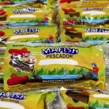 Imagem de Massa Pesca Mafish Pescador 200g Fedidinha Diversos Sabores, Banana