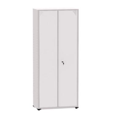 Imagem de Armário de Aço Montável Econômico Ap409sl Pandin 1,93 m Cinza e Branco