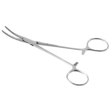 Imagem de Pinça kelly 16 cm curva (hemostatica) - Ascamas