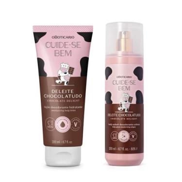 Imagem de Combo Cuide-se Bem Deleite Chocolatudo: Loção Corporal 200ml + Body Sp