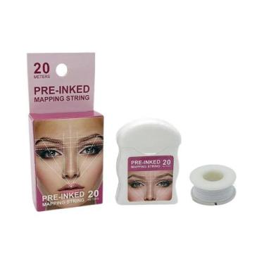Imagem de Régua para Microblading de Sobrancelha - Ferramenta de Posicionamento 
