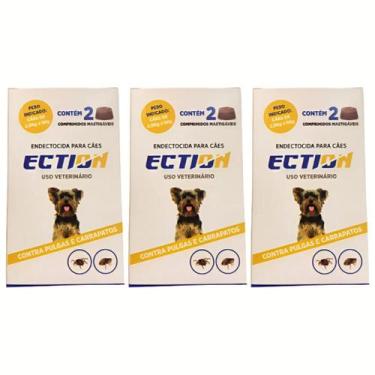 Imagem de Ection Anti Pulgas, Carrapatos e Sarna - 6 Comprimidos Mastigáveis par