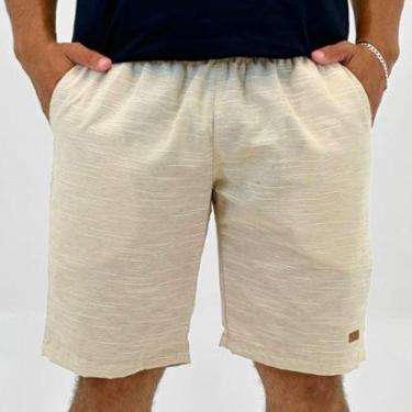 Imagem de Bermuda Ogochi Casual em Tecido Masculina-Masculino