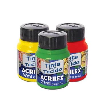 Imagem de Tinta Para Tecido Fluorescente 37ml Acrilex, MARAVILHA