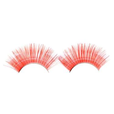 Imagem de Cílio Postiço Acessório Abrakadabra Fantasias - Carnaval, VERMELHO, U