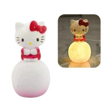 Imagem de Abajur Kawaii Sanrio - Hello Kitty, Kuromi e Cinnamoroll - Luminária d