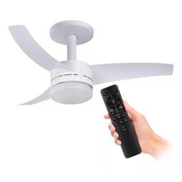 Imagem de Ventilador Teto Arno Bivolt Branco 3 Pás Contro. Remoto Vx13, Bivolt