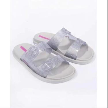 Imagem de Sandália Feminina Ipanema Slide Follow Print Varias Cores, Branco, 37