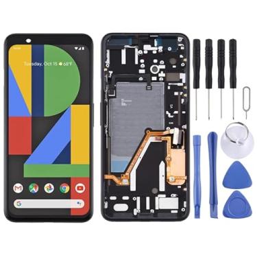Imagem de tela Tela LCD e Digitalizer Conjunto completo com quadro para o Google Pixel 4xl (preto) substituição da tela