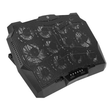 Imagem de Almofada de Resfriamento para Laptop, 12 Ventiladores Com 5 Alturas Ajustáveis, Refrigerador para Laptop, Pc, Notebook, Jogos, Ventilador Portátil, Suporte de Resfriamento para