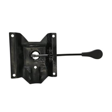 Imagem de Flange Executiva Para Lâmina Em L Para Cadeira De Escritório Ergonômico Resistente Home Office Preta Escritex