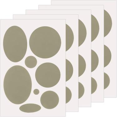 Imagem de Pndeyo 40 peças de remendos de jaqueta acolchoada, adesivo de reparo de nylon autoadesivo, fita adesiva à prova d'água para casacos, roupas, tendas, sacos de dormir, calças de esqui, reparo de buracos