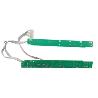 Imagem de Substituição para Electrolux/Frigidaire 5304518467 Conjunto de botão de controle da interface do usuário da máquina de lavar louça, conjunto de interruptor de lava-louças