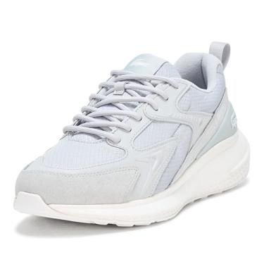 Imagem de Lacoste Tênis masculino L003 Evo, Cinza/branco, 43