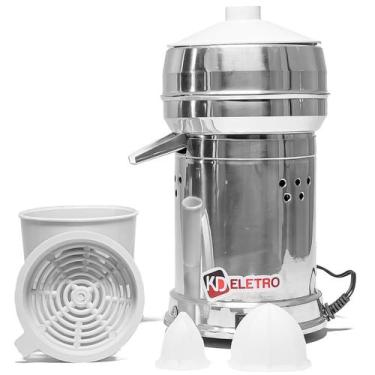 Imagem de Extrator Espremedor Aluminio Médio Profissional de  Laranja Frutas Suc