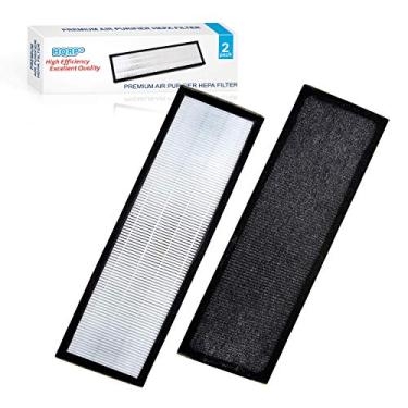 Imagem de HQRP Pacote com 2 filtros HEPA verdadeiros B compatíveis com purificadores de ar GermGuardian AC4825, AC4850PT, AC4900CA, AC4300BPTCA; PureGuardian AP2200CA