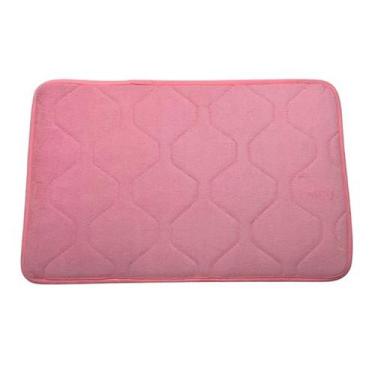 Imagem de Tapetes de Banheiro Antiderrapante Emborrachado Macio Super Soft 60x40