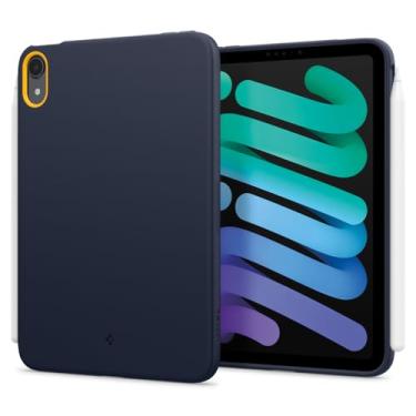 Imagem de Spigen para iPad Mini 7 Case A17 Pro (2024), 8.3 polegadas Nano Pop iPad Mini 7/6 geração Case (2024/2021), Blueberry Navy