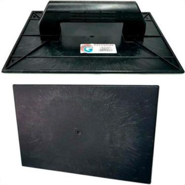 Imagem de Giraldi Desempenadeira  Pvc Gir/Asb Lisa 16 Preta