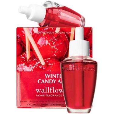 Imagem de Pacote com 2 Fragrance Bath & Body Works WINTER CANDY APPLE Wallflower
