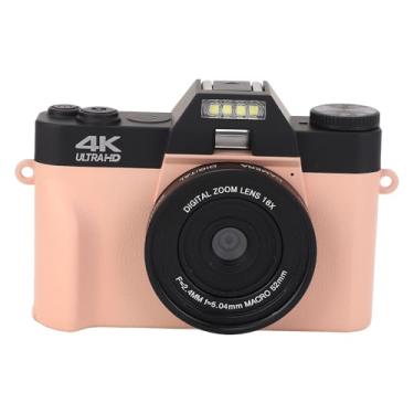 Imagem de Câmera Digital 4K 56MP Com Zoom 16x, Shake, Foco Automático e Tela de 180 ° - Câmera Compacta e de Viagem para Gravação de