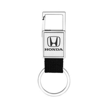 Imagem de Chaveiro Mosquetão Metal Fosco Para Honda Civic - N - LUALKI STORE LAS