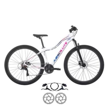 Imagem de Bicicleta Aro 29 Absolute Hera 24 Velocidades MTB Aluminio Freio Hidráulico Suspensão 80mm Feminina (Branco, 15)