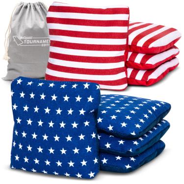 Imagem de GoSports Sacos de feijão de milho dupla face | Conjunto de 8 sacos de feijão para torneios de regulação Slide & Stop