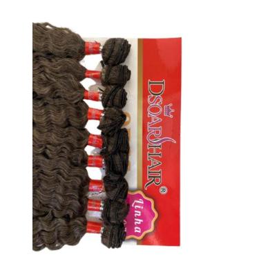Imagem de Dsoar Maravilhosa - Linha Amor - Cacheado 9 pcs - GM Hair, Castanho