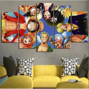 Imagem de Quadro decorativo anime One Piece Mugiwara - vpshopping