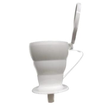 Imagem de Suporte Para Coador De Café Com Tampa 102/ 103 - 88Graus, Branco