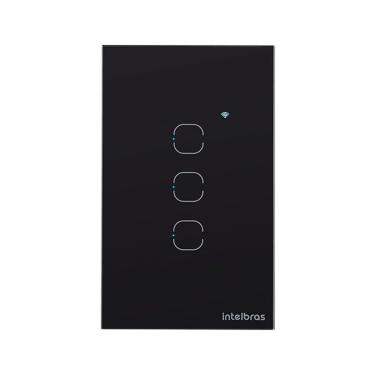 Imagem de Interruptor Touch 3 Smart Wi-fi EWS 1003 Intelbras