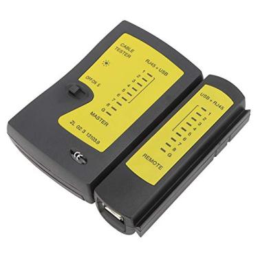 Imagem de Profissional RJ45+USB Tester a Cabo Testador Rápido Ferramenta de Teste de Fio de Telefone de Rede de Rede para Canteiro de Obras