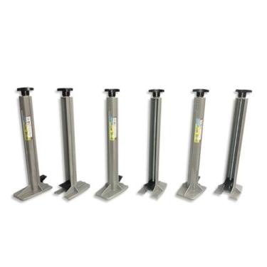 Imagem de Kit Suporte Para Régua de Pedreiro Flextools 31cm, 6 UN