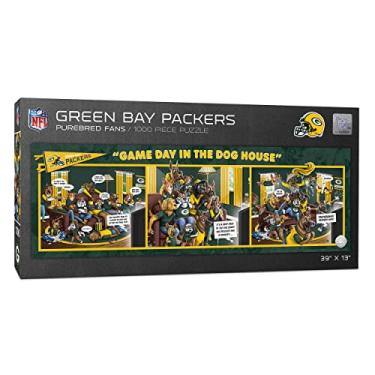 Imagem de YouTheFan NFL Green Bay Packers Game Day in The Dog House - Quebra-cabeça de 1000 peças