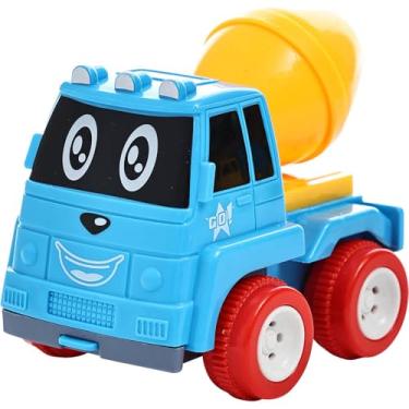 Imagem de Caminhão de brinquedo infantil com guindaste